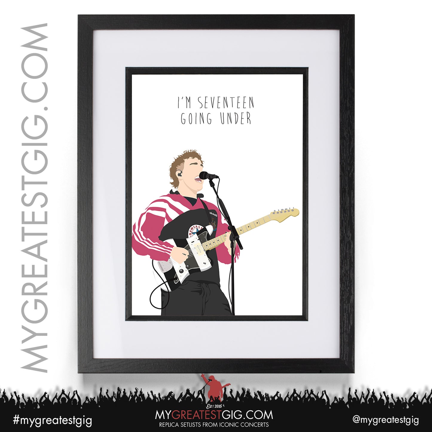 Sam Fender - Lyrics Posters, Prints & Cards