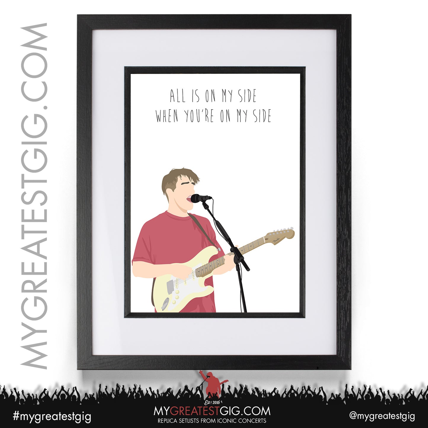 Sam Fender - Lyrics Posters, Prints & Cards