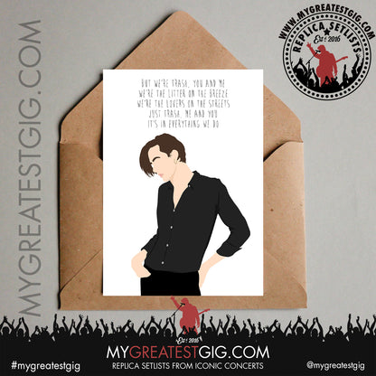Suede - Lyrics Posters, Prints & Cards