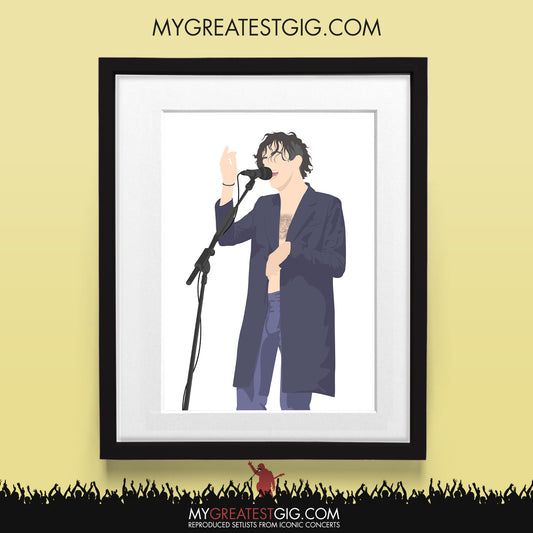 Matt Healy (The 1975) - Minimal Illustration Poster