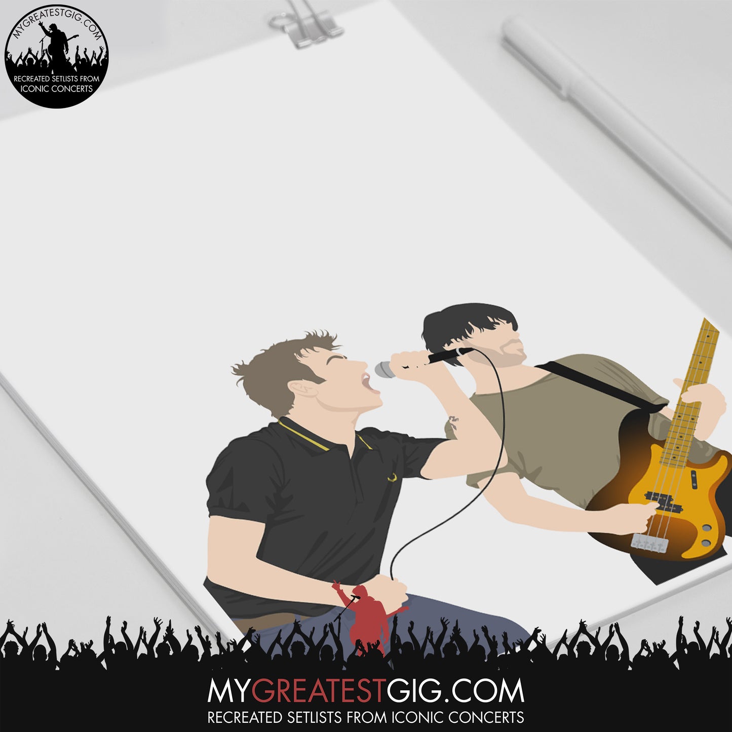 Blur - Minimal Illustration Poster