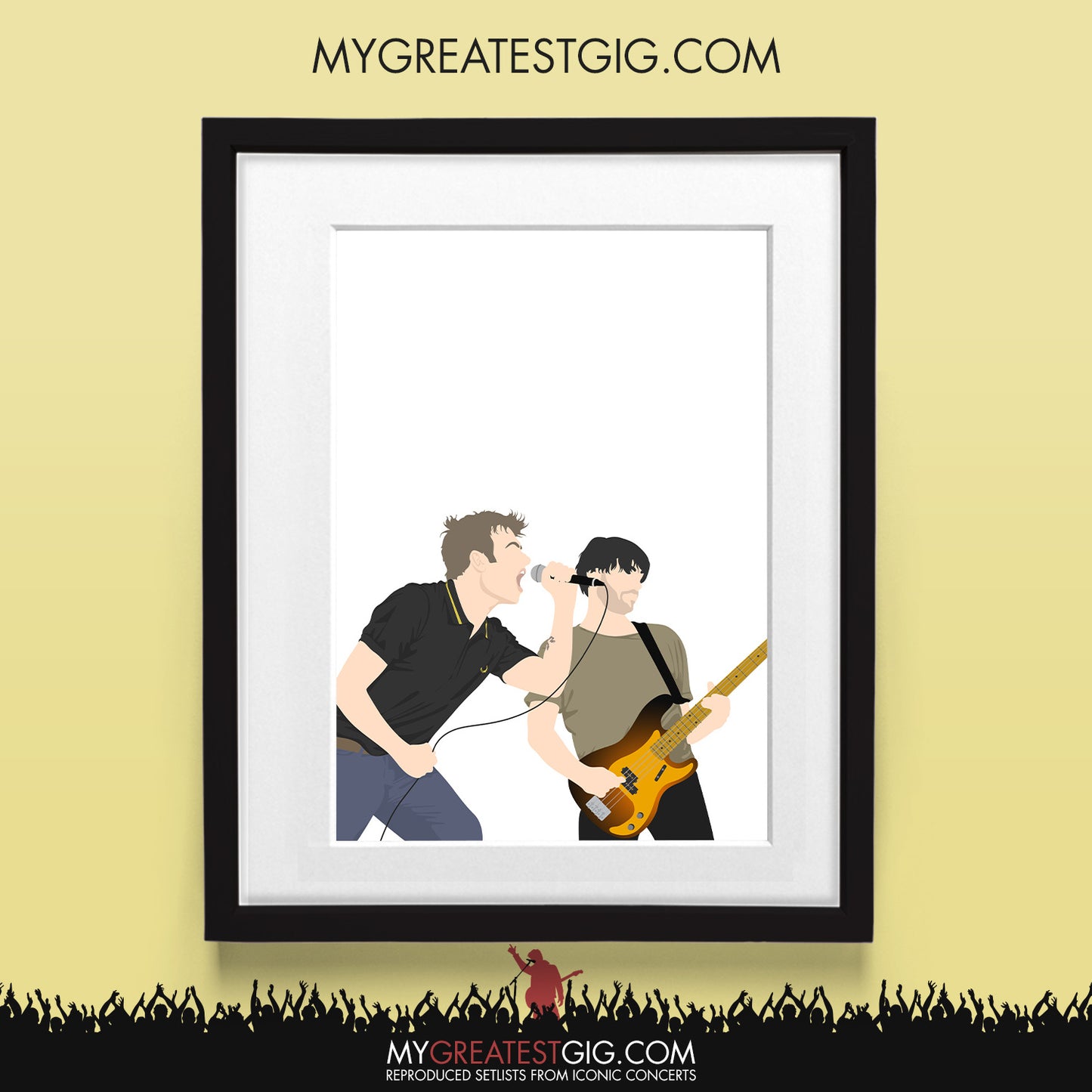 Blur - Minimal Illustration Poster
