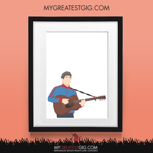 Gerry Cinnamon - Minimal Illustration Poster