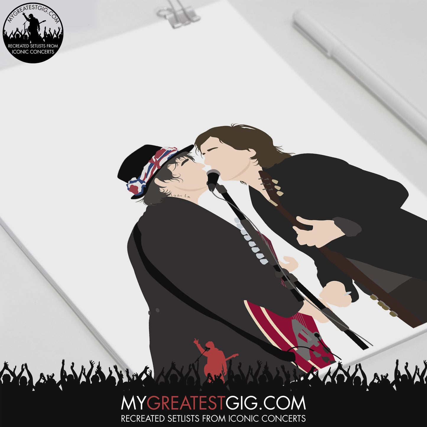 The Libertines - Minimal Illustration Poster