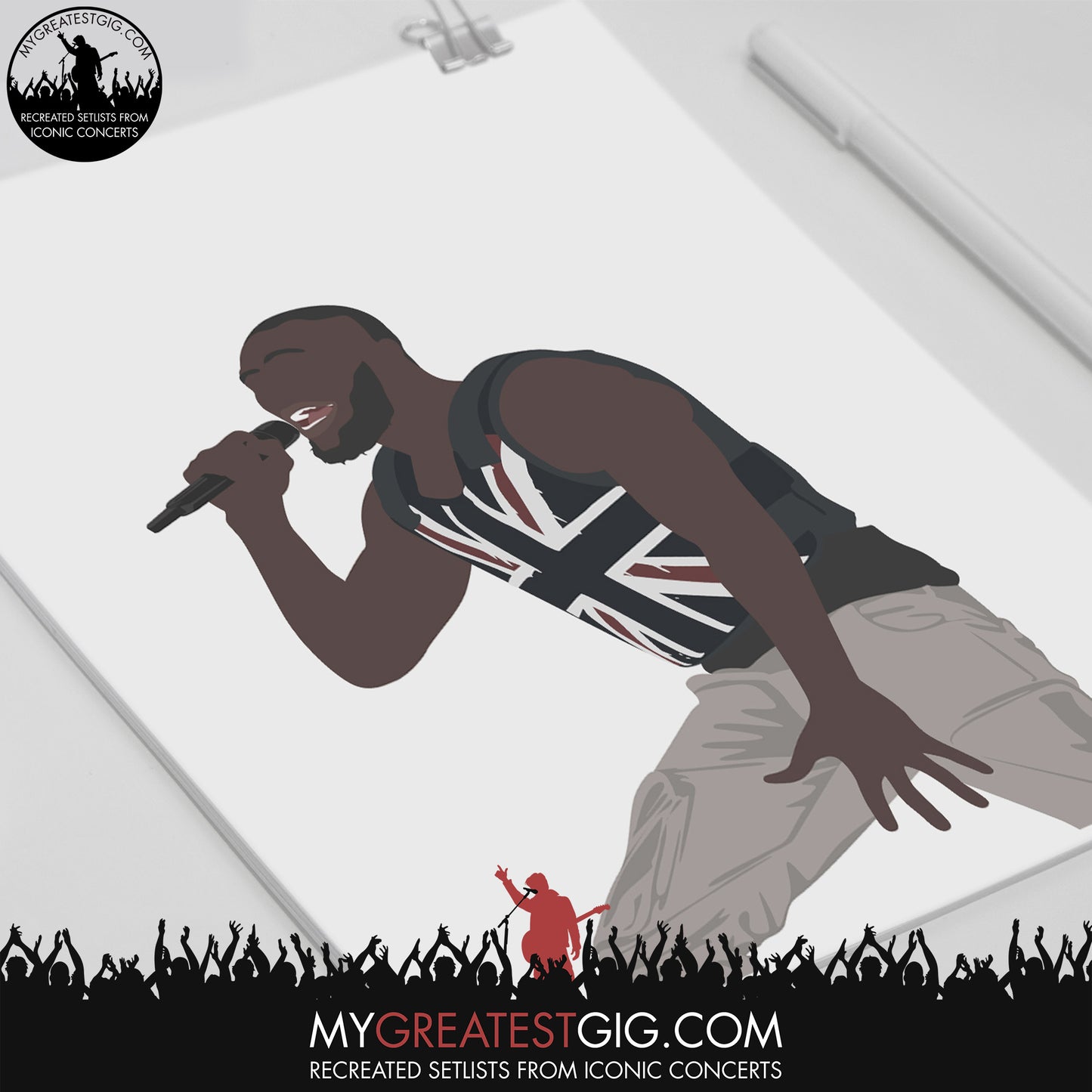 Stormzy - Minimal Illustration Poster